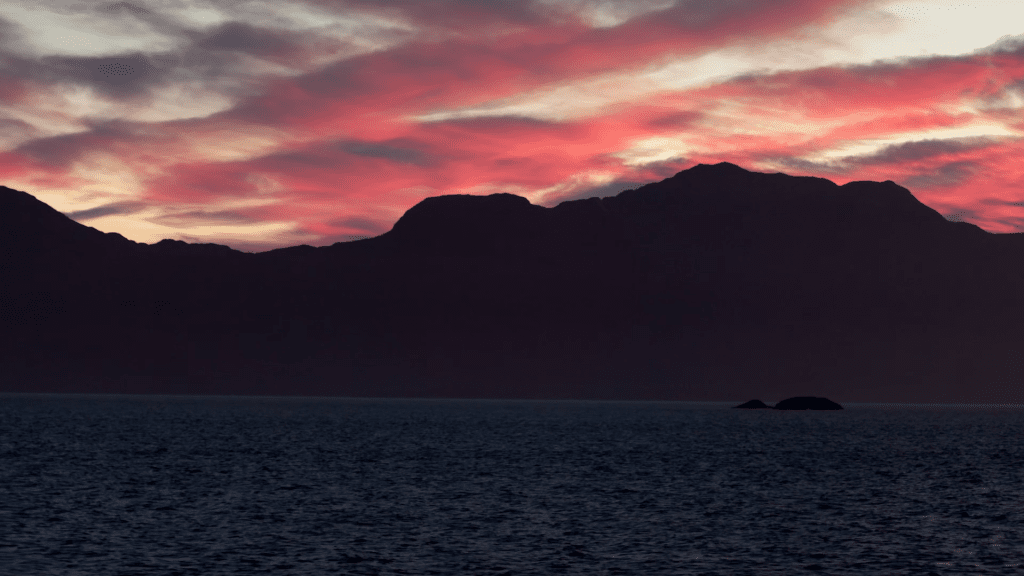 Majestic cliffs and waters of the Chilean fjords